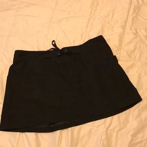 Black Merona Swim Skirt